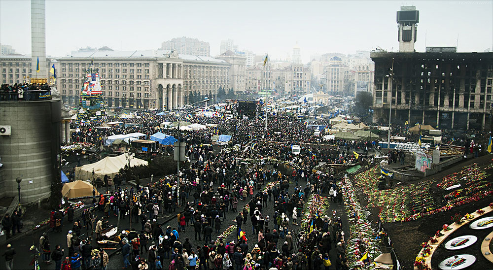 Fotografia projektu: Rewolucja na Ukrainie