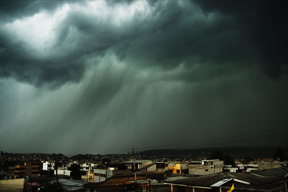Zdjęcie, Bezpieczeństwo w Quito - Deszcz